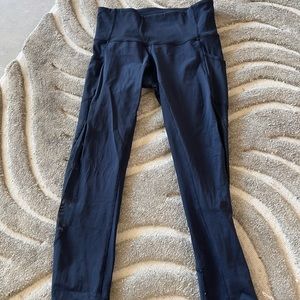 Navy blue Lululemon leggings